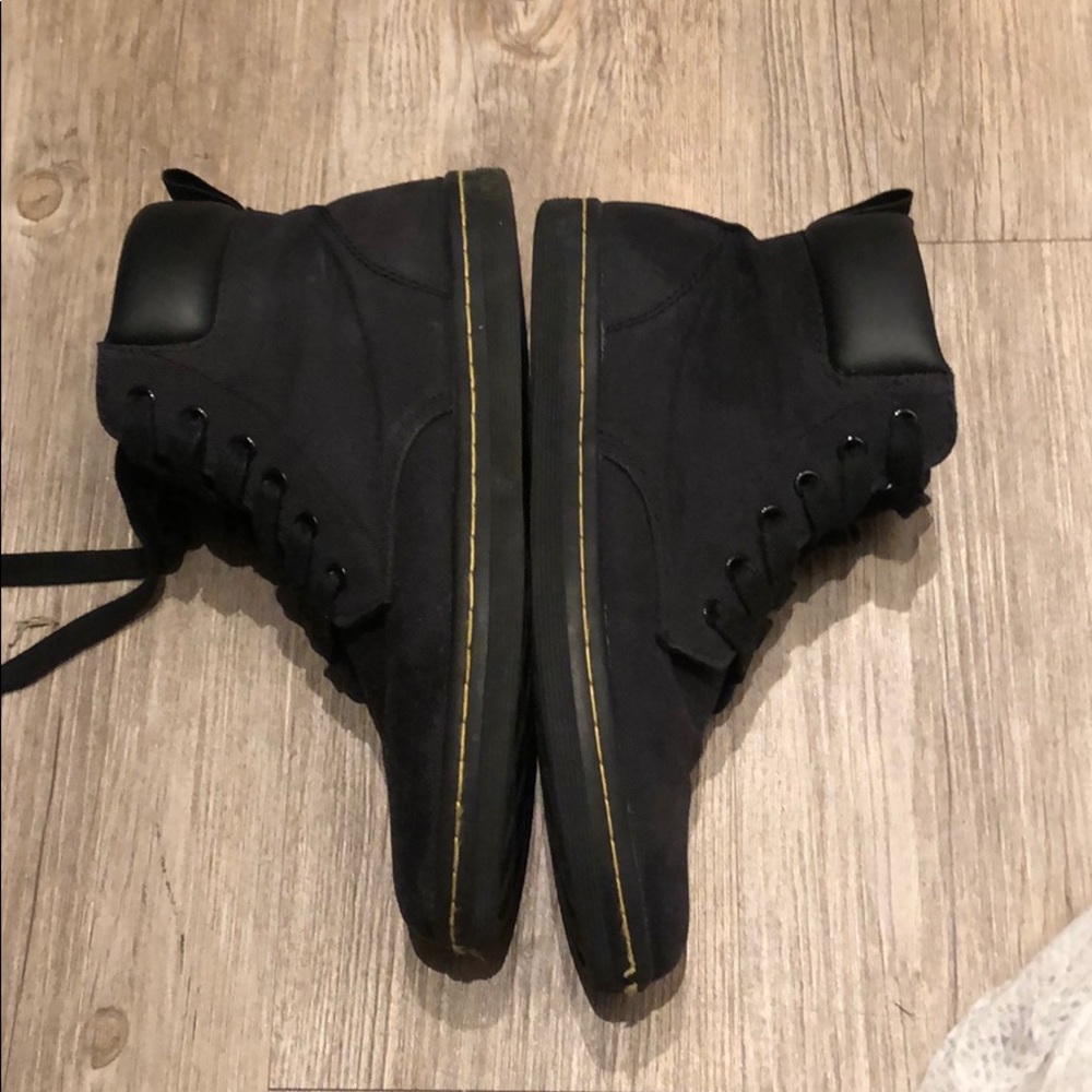 Doc marten Alfie Canvas Black women’s size 9